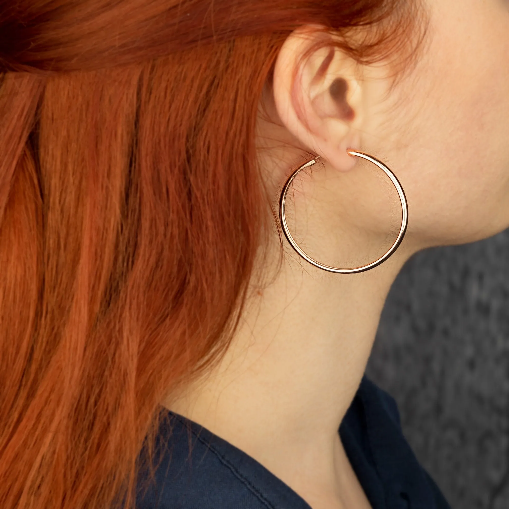 45mm Hoop Earrings