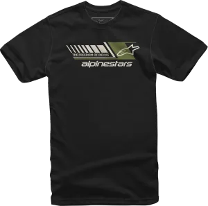 ALPINESTARS Solitaire T-Shirt - Black - 2XL 1232-72230-102X