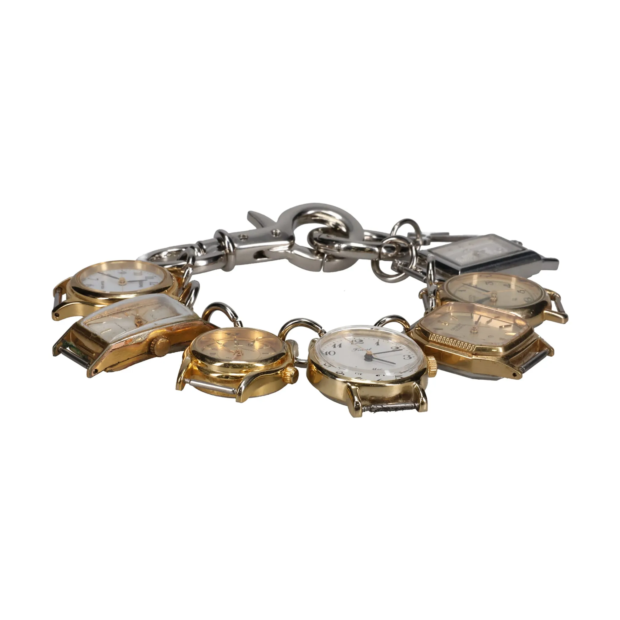 INFINITY WATCH BRACELET / SILVER