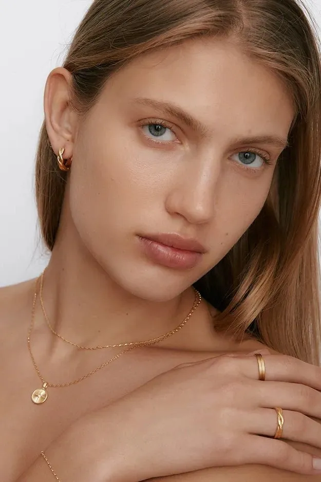 KIRSTIN ASH LUCIA CHAIN NECKLACE - 18K GOLD VERMEIL