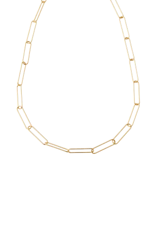KIRSTIN ASH ROAM CHAIN NECKLACE - 18K GOLD VERMEIL