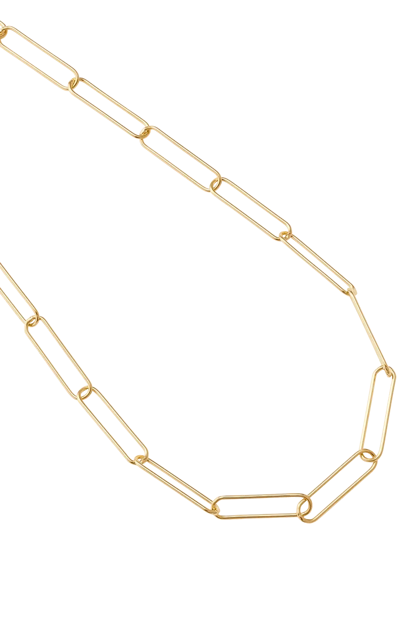 KIRSTIN ASH ROAM CHAIN NECKLACE - 18K GOLD VERMEIL