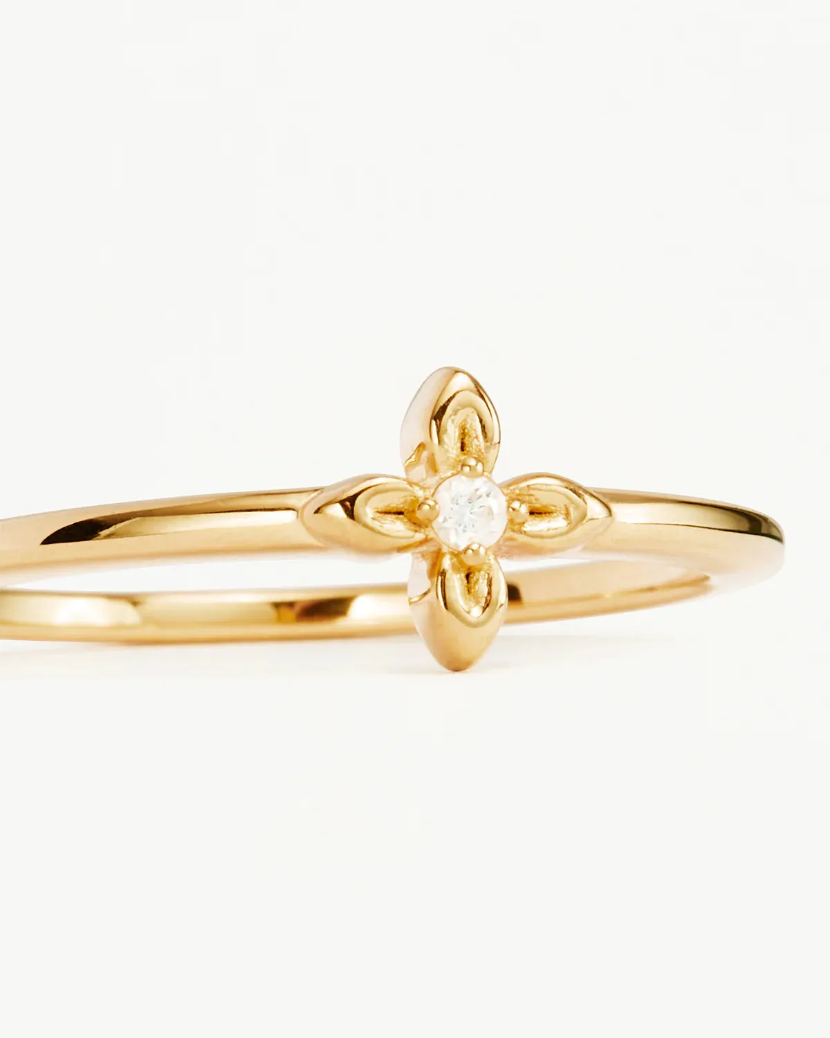 Live In Light Ring 18k Gold Vermeil
