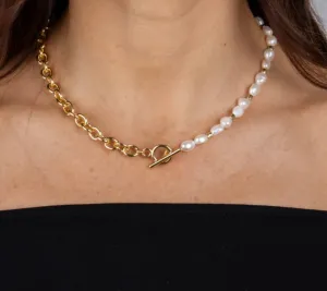 Olia Brittany Gold Plated Necklace