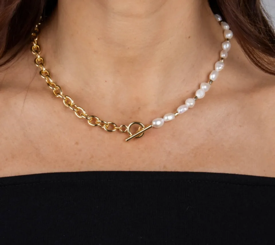 Olia Brittany Gold Plated Necklace