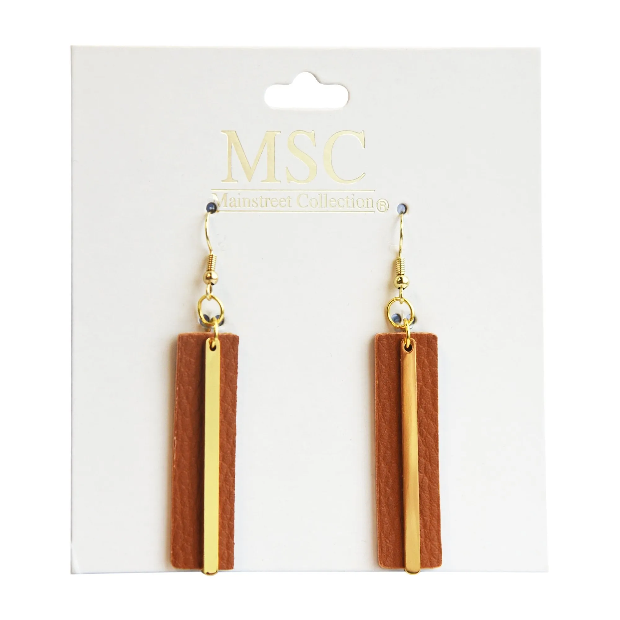 Pebble Grain Accent Earrings