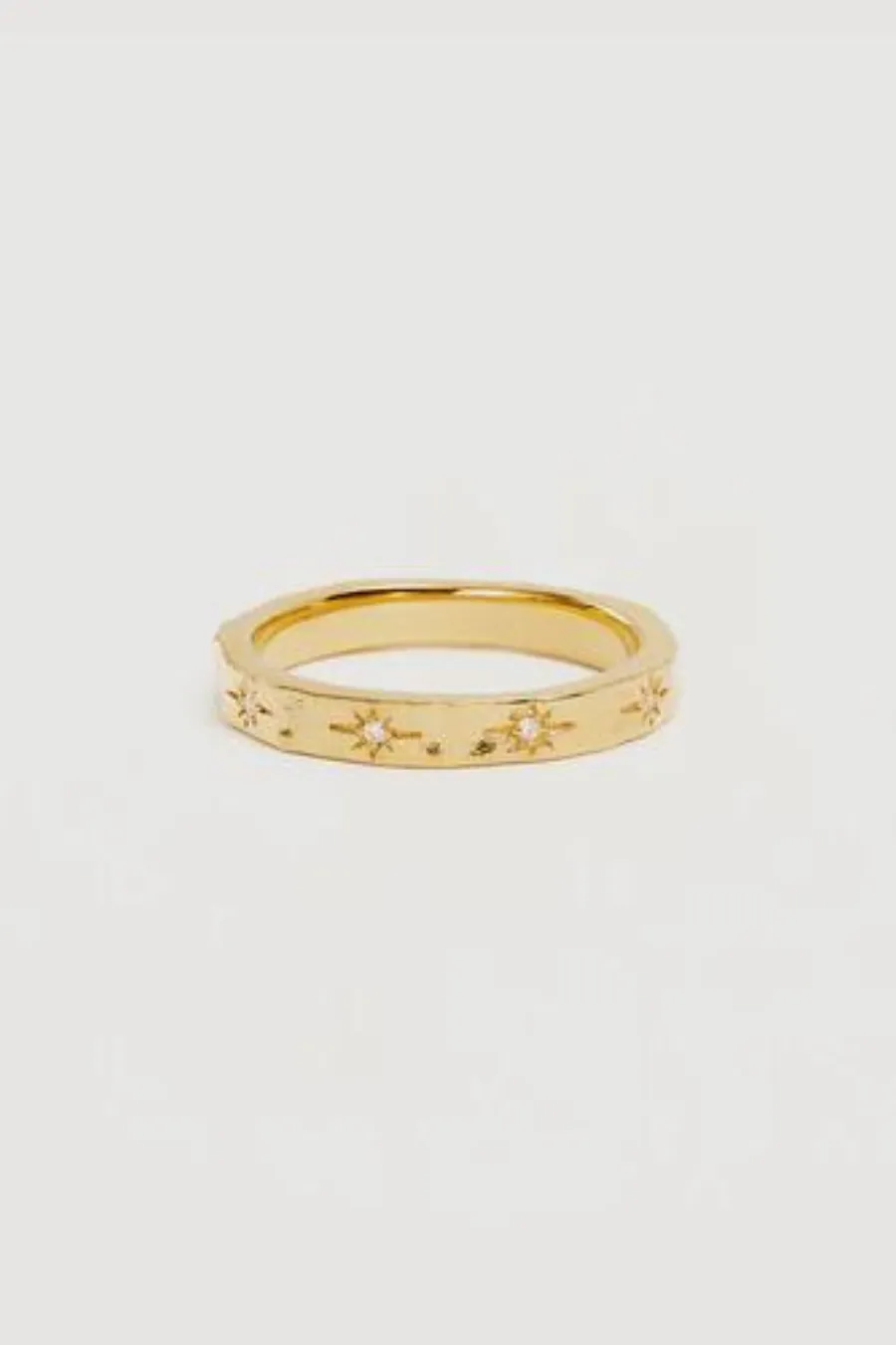 Stardust Ring 18k Gold Vermeil