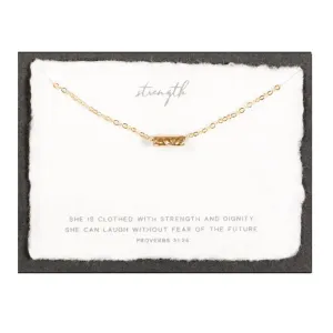 Strength Necklace - 14k Gold Filled