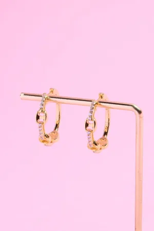 Tabby Sterling Silver Hoop Earrings